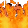 BurnTheGORF emote