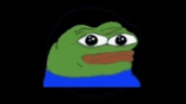 peepoWeirdLeaveIntoGalaxy emote
