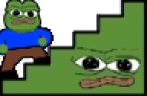 Stairing emote