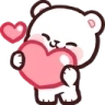 milkHeart emote