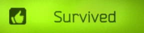 Survived emote