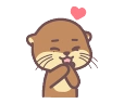 OtterLove emote