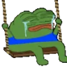 peepoSwingCry emote