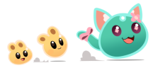 roseSlime emote