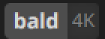 bald emote