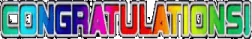 CONGRATS emote