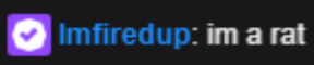 imfiredupRat emote