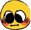 blushes emote