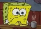 spongebobPondering emote