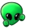 happiAlien emote