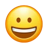 Grinning emote