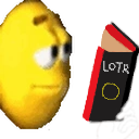 Me reading my favourite book