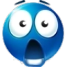BlueGasp emote