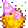 pufferParty emote