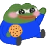 peepoSitCookieHey emote