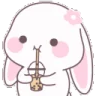 BunnyDrink emote