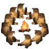 kokCampfire emote