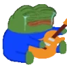 peepoSadGuitar emote