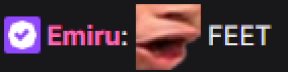 FEET emote