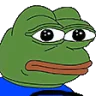 ListeningToMusicThatMakesPepeSad emote