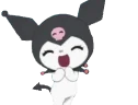 KuromiWiggle emote