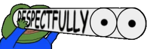 RESPECTFULLY emote