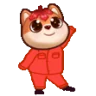 foxenJammies emote