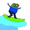 peepoSurf emote