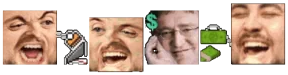 SCAMMED emote