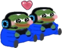 peepoSitGamerTogether emote