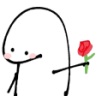 WaitingGibFlower emote