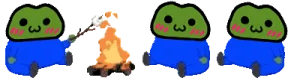 owosittingcomfortablyaroundanowocampfirewiththeirowofriendsallowoingtogethertomakealovelyowogroup emote