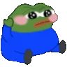peepoSitScratch emote