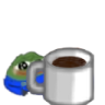 peepoSittiBigCoffee emote