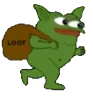 LOOTGoblin emote