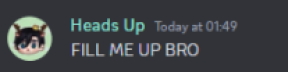 @HeadsUp emote
