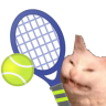 TennisCatR emote
