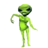 AlienWorm emote
