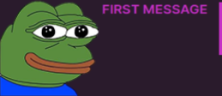 NiceFirstMessage emote