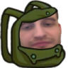 FeelsCarriedMan emote