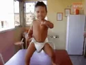 blauPosing emote