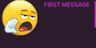 FirstTimeBlabbering emote