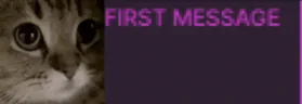 FirstTimeMeow emote