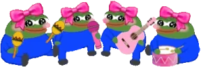 peepoGirlBand emote