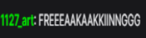 FREAKING emote