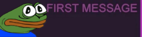 FirstMessageRarito emote