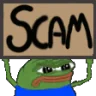 SCAMMED emote