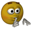 shhh emote