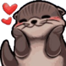 otterLove emote
