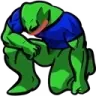Kneel emote
